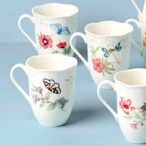 Lenox Butterfly Meadow tea cups